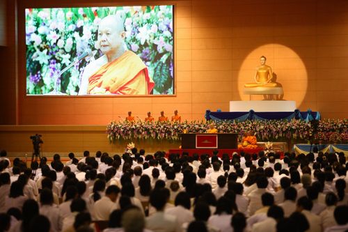 ภาพ No.5334:พิธีทำบุญอายุวัฒนมงคล 6 รอบ 72 ปี พระภาวนาวิริยคุณ (เผด็จ ทตฺตชีโว)