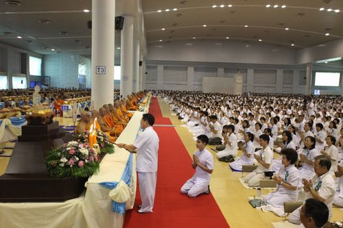 ภาพ No.5337:พิธีทำบุญอายุวัฒนมงคล 6 รอบ 72 ปี พระภาวนาวิริยคุณ (เผด็จ ทตฺตชีโว)