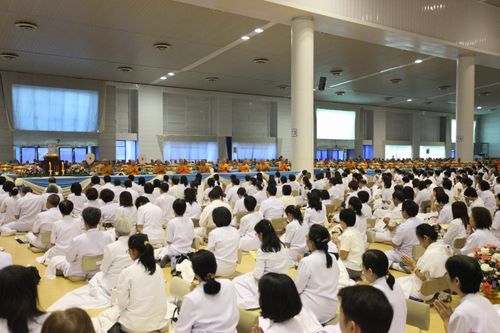 ภาพ No.5342:พิธีทำบุญอายุวัฒนมงคล 6 รอบ 72 ปี พระภาวนาวิริยคุณ (เผด็จ ทตฺตชีโว)