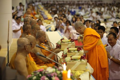 ภาพ No.5347:พิธีทำบุญอายุวัฒนมงคล 6 รอบ 72 ปี พระภาวนาวิริยคุณ (เผด็จ ทตฺตชีโว)