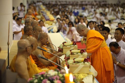 ภาพ No.5350:พิธีทำบุญอายุวัฒนมงคล 6 รอบ 72 ปี พระภาวนาวิริยคุณ (เผด็จ ทตฺตชีโว)