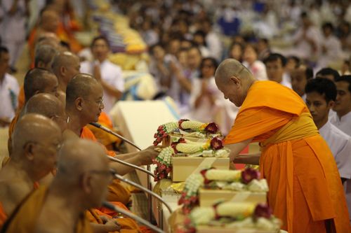 ภาพ No.5353:พิธีทำบุญอายุวัฒนมงคล 6 รอบ 72 ปี พระภาวนาวิริยคุณ (เผด็จ ทตฺตชีโว)