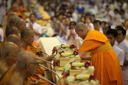 ภาพ No.5354:พิธีทำบุญอายุวัฒนมงคล 6 รอบ 72 ปี พระภาวนาวิริยคุณ (เผด็จ ทตฺตชีโว)