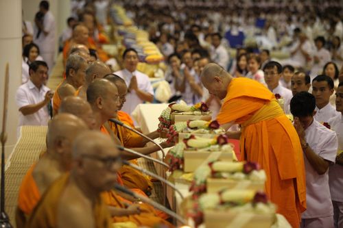 ภาพ No.5356:พิธีทำบุญอายุวัฒนมงคล 6 รอบ 72 ปี พระภาวนาวิริยคุณ (เผด็จ ทตฺตชีโว)