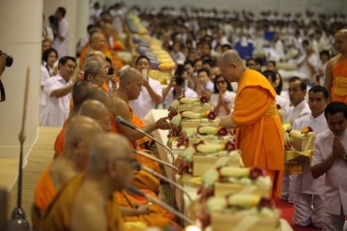 ภาพ No.5358:พิธีทำบุญอายุวัฒนมงคล 6 รอบ 72 ปี พระภาวนาวิริยคุณ (เผด็จ ทตฺตชีโว)