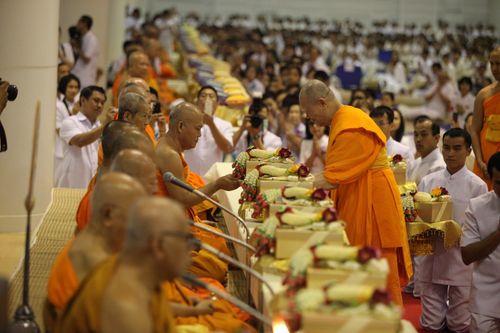 ภาพ No.5359:พิธีทำบุญอายุวัฒนมงคล 6 รอบ 72 ปี พระภาวนาวิริยคุณ (เผด็จ ทตฺตชีโว)