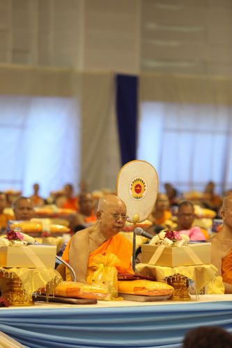 ภาพ No.5370:พิธีทำบุญอายุวัฒนมงคล 6 รอบ 72 ปี พระภาวนาวิริยคุณ (เผด็จ ทตฺตชีโว)