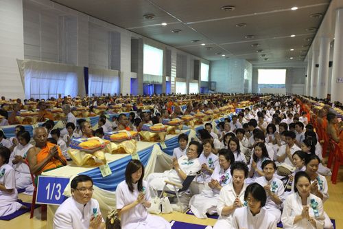 ภาพ No.5378:พิธีทำบุญอายุวัฒนมงคล 6 รอบ 72 ปี พระภาวนาวิริยคุณ (เผด็จ ทตฺตชีโว)