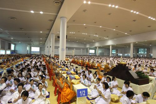 ภาพ No.5379:พิธีทำบุญอายุวัฒนมงคล 6 รอบ 72 ปี พระภาวนาวิริยคุณ (เผด็จ ทตฺตชีโว)