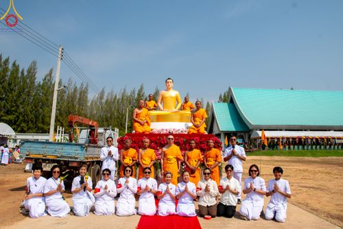 ภาพ No.310914:วันอาทิตย์ที่ 22 กุมภาพันธ์ พ.ศ. 2569 พิธีประดิษฐานพระประธาน “พระธรรมกาย” ณ ธุดงคสถานอำนาจเจริญ จังหวัดอำนาจเจริญ