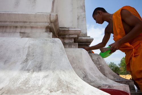 ภาพ No.2160:พัฒนาวัด