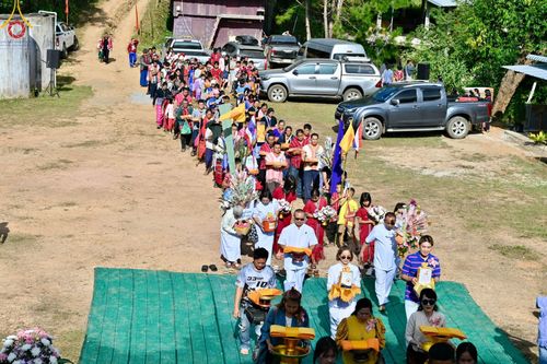 ภาพ No.99287:พิธีทอดกฐินสามัคคีทั่วไทย 5,000 วัด (สร้างที่พักสงฆ์) ณ สำนักสงฆ์บ้านแม่ลิดหลวง อ.แม่สะเรียง จ.แแม่ฮ่องสอน วันที่ 25 พฤศจิกายน พ.ศ.2566