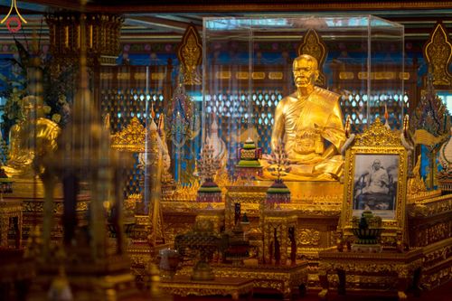 ภาพ No.119122:พิธีจุดประทีปถวายเป็นพุทธบูชา และบูชาธรรมมหาปูชนียาจารย์ พระมงคลเทพมุนี(สด จนฺทสโร) ในโครงการธรรมยาตราฯ วันที่ 26 มกราคม พ.ศ. 2567 ณ อาคารธรรมยาตรา กตัญญูบูชามหาปูชนียาจารย์ ตรงข้ามวัดปากน้ำภาษีเจริญ จ.กรุงเทพมหานคร