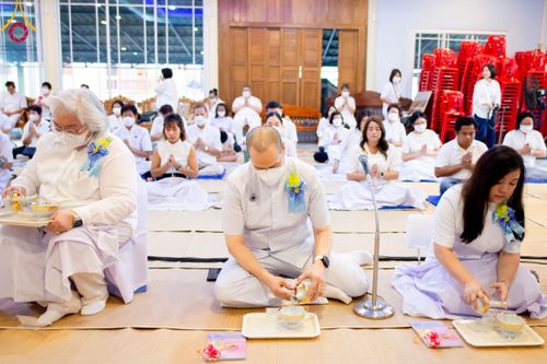 ภาพ No.115595:พิธีถวายภัตตาหารเป็นสังฆทาน แด่คณะพระธรรมยาตรา ปีที่ 12 วันที่ 20 มกราคม พ.ศ. 2567 ณ วัดโบสถ์(บน) บางคูเวียง จ.นนทบุรี