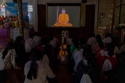 ภาพ No.105025:วันรวมพลังเด็กดี V-Star ผู้นำฟื้นฟูศีลธรรมโลก จังหวัดตาก ณ วัดดอนเจดีย์ อ.พบพระ จ.ตาก วันจันทร์ที่ 25 ธันวาคม พ.ศ. 2566