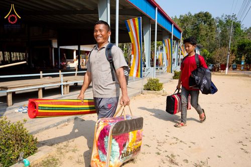 ภาพ No.75721:พิธีตัดปอยผม และ ปลงผมนาคธรรมทายาท ในโครงการบรรพชาสามเณรหมู่ครั้งที่ 3 วันที่ 9 กุมภาพันธ์ พ.ศ. 2566 ณ วัดเบงกาลี เมืองคากาจารี ประเทศบังกลาเทศ