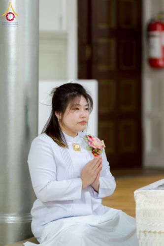 ภาพ No.232718:วันอาทิตย์ที่ 6 กรกฏาคม พ.ศ. 2568 พิธีบูชาข้าวพระ ณ วัดพระธรรมกายนอร์ธสวีเดน