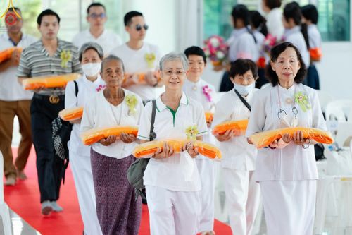 ภาพ No.145753:พิธีทอดผ้าป่าสมทบกฐิน ครั้งที่ 2  และพิธีฉลองอาคารที่พักสงฆ์ ณ ศูนย์ปฏิบัติธรรม ธรรมธารา สายไหม วันเสาร์ที่ 20 กรกฎาคม พ.ศ. 2567