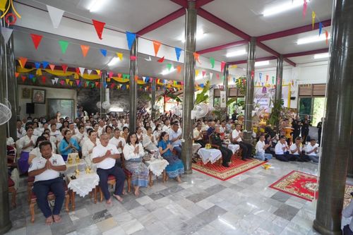 ภาพ No.163081:โครงการกฐินสามัคคีทั่วไทย 30,000 วัด บูชาธรรม 80 ปี หลวงพ่อธัมมชโย โดย คณะศิษยานุศิษย์วัดพระธรรมกาย ณ วัดถ้ำสาริกา อ.เมือง จ.นครนายก วันที่ 19 ตุลาคม พ.ศ. 2567