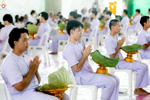 ภาพ No.228583:วันอังคารที่ 10 มิถุนายน พ.ศ. 2568 (วันพระ ขึ้น 15 ค่ำ เดือน 7) พิธีบุพเปตพลี ครั้งที่ 165 อุทิศบุญแด่หมู่ญาติที่ล่วงลับไปแล้ว และสืบทอดอายุพระพุทธศาสนา ณ หอฉันคุณยายอาจารย์ฯ วัดพระธรรมกาย