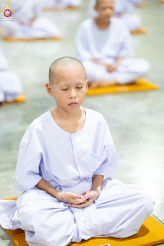 ภาพ No.133635:นาคธรรมทายาทปฏิบัติธรรมก่อนบวช ในโครงการบรรพชาสามเณร ฟื้นฟูพระพุทธศาสนาทั่วไทย ศูนย์อบรมวัดพระธรรมกาย วันที่ 3 เมษายน พ.ศ. 2567