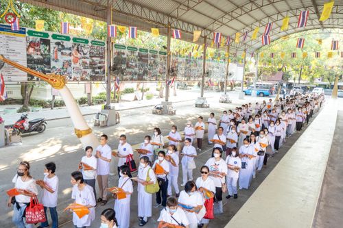 ภาพ No.111073:พิธีทอดผ้าป่าทำนุบำรุงศาสนสถาน ณ วัดไผ่โรงวัว ต.บางตาเถร อ.สองพี่น้อง จ.สุพรรณบุรี วันที่ 13 มกราคม พ.ศ. 2567