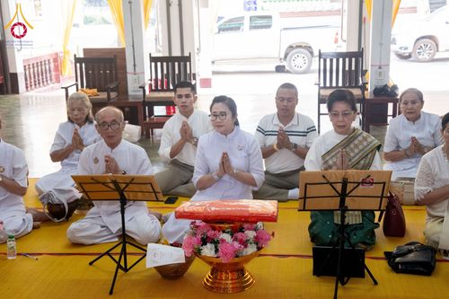 ภาพ No.174918:พิธีทอดกฐินวัดชแวสี นครเวียงจันทร์ สปป.ลาว ในโครงการกฐินสามัคคีทั่วไทย 30,000 วัด บูชาธรรม 80 ปี หลวงพ่อธัมมชโย โดยคณะศิษยานุศิษย์วัดพระธรรมกาย วันที่ 11 พฤศจิกายน พ.ศ. 2567