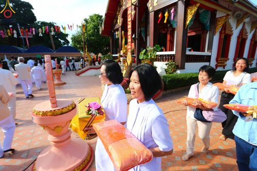 ภาพ No.95854:พิธีทอดกฐินสามัคคีทั่วไทย 5,000 วัด ณ วัดพระธาตุคู่บุญ จ.เชียงราย วันที่ 18 พฤศจิกายน พ.ศ. 2566