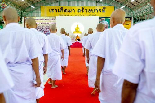 ภาพ No.231295:วันที่ 29 มิถุนายน พ.ศ. 2568 โครงการบรรพชาอุปสมบทหมู่รุ่นเข้าพรรษา ณ ศูนย์อบรมเยาวชนสุรินทร์