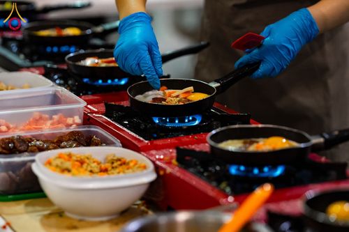 ภาพ No.120568:พิธีถวายภัตตาหารเป็นสังฆทาน แด่คณะพระธรรมยาตรา ปีที่ 12 วันที่ 29 มกราคม พ.ศ. 2567 ณ สภาธรรมกายสากล วัดพระธรรมกาย