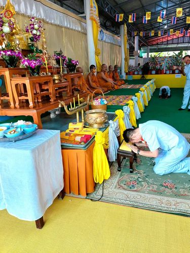 ภาพ No.165991:พิธีทอดกฐิน ณ วัดหนองขอน อ.หนองปรือ จ.กาญจนบุรี ในโครงการกฐินสามัคคีทั่วไทย 30,000 วัด บูชาธรรม 80 ปี หลวงพ่อธัมมชโย โดยคณะศิษยานุศิษย์วัดพระธรรมกาย วันที่ 20 ตุลาคม พ.ศ. 2567