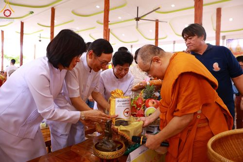 ภาพ No.96955:พิธีทอดกฐินสามัคคีทั่วไทย 5,000 วัด ณ วัดราษฎร์ประคองธรรม จ.นนทบุรี วันที่ 12 พฤศจิกายน พ.ศ. 2566