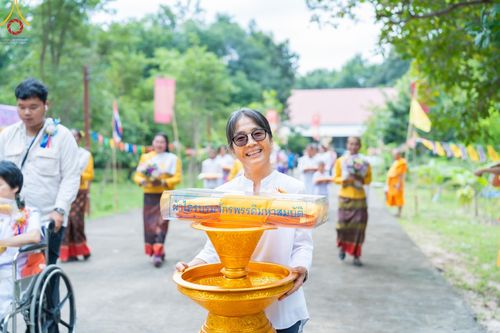 ภาพ No.179181:พิธีทอดกฐิน ณ ศูนย์ปฎิบัติธรรมศรีสะเกษ (สวนป่าตะวันธรรม) อ.กันทรารมย์ จ.ศรีสะเกษ ในโครงการกฐินสามัคคีทั่วไทย 30,000 วัด บูชาธรรม 80 ปี หลวงพ่อธัมมชโย โดยคณะศิษยานุศิษย์วัดพระธรรมกาย วันที่ 26 ตุลาคม พ.ศ. 2567