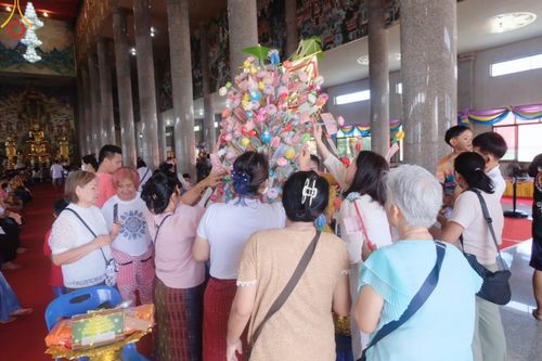 ภาพ No.163786:โครงการกฐินสามัคคีทั่วไทย 30,000 วัด บูชาธรรม 80 ปี หลวงพ่อธัมมชโย โดย คณะศิษยานุศิษย์วัดพระธรรมกาย ณ วัดปริวาสราชสงคราม กรุงเทพมหานคร วันที่ 20 ตุลาคม พ.ศ. 2567