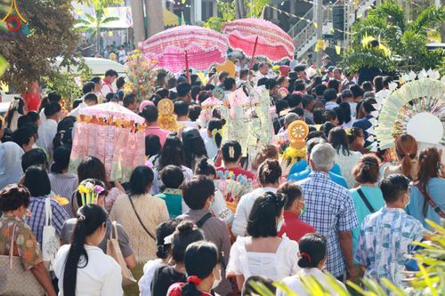 พิธีทอดกฐินสามัคคีทั่วไทย 5,000 วัด ณ วัดราษฎร์นิมิตศรัทธาธรรม จ.สมุทรปราการ วันที่ 19 พฤศจิกายน พ.ศ. 2566