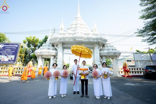 ภาพ No.192234:พิธีทอดผ้าป่าทำนุบำรุงศาสนสถาน ณ วัดเทพพล แขวงบางพรม เขตตลิ่งชัน กรุงเทพมหานคร ในโครงการธรรมยาตรา กตัญญูบูชา มหาปูชนียาจารย์ พระมงคลเทพมุนี(สด จนฺทสโร) พระผู้ปราบมาร อนุสรณ์สถาน 7 แห่ง ปีที่ 13 วันที่ 9 มกราคม พ.ศ. 2568