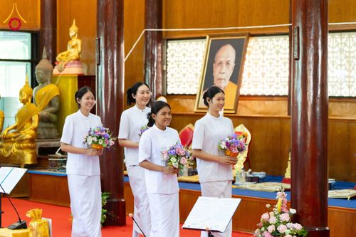 ภาพ No.161283:พิธีบำเพ็ญกุศลอุทิศถวายแด่ พระเดชพระคุณพระพรหมโมลี (อดีตเจ้าคณะจังหวัดสิงห์บุรี) , อดีตเจ้าอาวาสทุกรูป และ พิธีทอดผ้าป่าบำรุงวัด บำรุงโรงเรียน  ณ วัดกลางธนรินทร์ ต.บ้านแป้ง อ.พรหมบุรี จ.สิงห์บุรี วันเสาร์ที่ 5 ตุลาคม พ.ศ. 2567