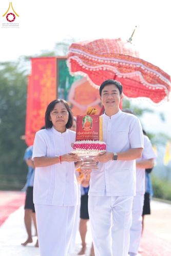 ภาพ No.175502:พิธีทอดกฐิน วัดดงดินแดง อ.อมก๋อย จ.เชียงใหม่ ในโครงการกฐินสามัคคีทั่วไทย 30,000 วัด บูชาธรรม 80 ปี หลวงพ่อธัมมชโย โดยคณะศิษยานุศิษย์วัดพระธรรมกาย วันที่ 9 พฤศจิกายน พ.ศ. 2567