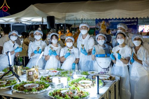 ภาพ No.116460:พิธีถวายภัตตาหารเป็นสังฆทาน แด่คณะพระธรรมยาตรา ปีที่ 12 วันที่ 22 มกราคม พ.ศ. 2567 ณ อนุสรณ์สถานบางนางแท่น จ.นครปฐม