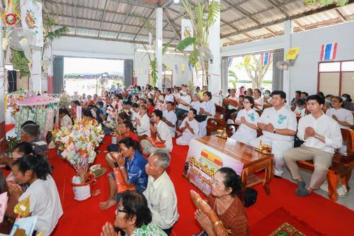 พิธีทอดกฐินสามัคคีทั่วไทย 5,000 วัด ณ วัดท่าฉางราษ จ.ลพบุรี วันที่ 11 พฤศจิกายน พ.ศ. 2566