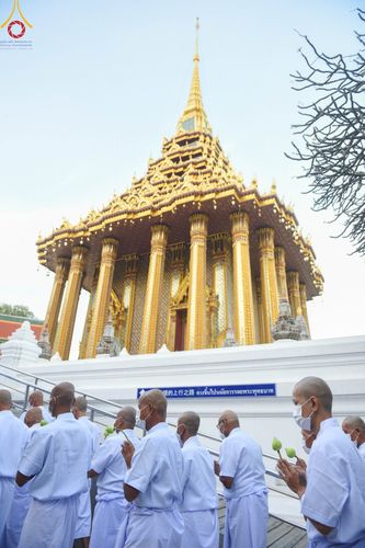 ภาพ No.102031:พิธีบรรพชาและอุปสมบทหมู่ธรรมทายาท ในโครงการอุปสมบทหมู่ รุ่นบูชาธรรมมหาปูชนียาจารย์ ณ วัดพระพุทธบาทราชวรมหาวิหาร และวัดนิคมวาสี อ.พระพุทธบาท จ.สระบุรี วันเสาร์ที่ 9 ธันวาคม พ.ศ. 2566