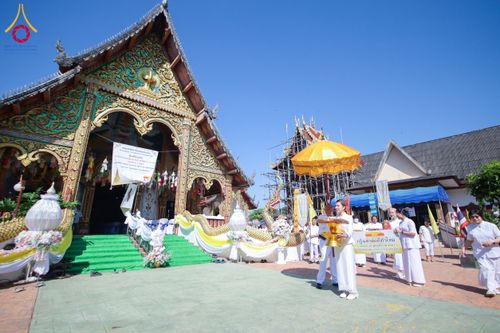 ภาพ No.172774:พิธีทอดกฐิน ณ วัดหนองมะจับ จ.เชียงใหม่ ในโครงการกฐินสามัคคีทั่วไทย 30,000 วัด บูชาธรรม 80 ปี หลวงพ่อธัมมชโย โดยคณะศิษยานุศิษย์วัดพระธรรมกาย วันที่ 1 พฤศจิกายน พ.ศ.2567