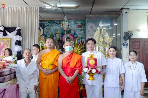 ภาพ No.270004:วันที่ 12 ตุลาคม พ.ศ. 2568 พิธีทอดกฐินสามัคคีทั่วไทย ณ วัดแม่กาห้วยเคียน อ.เมือง จ.พะเยา โดยคณะศิษยานุศิษย์ บูชาธรรม 81 ปี หลวงพ่อธัมมชโย