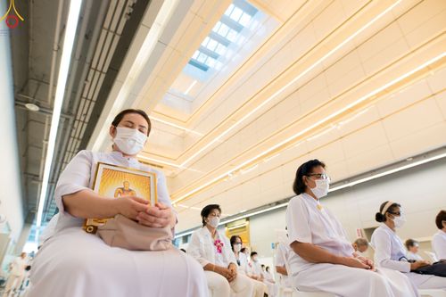 ภาพ No.103688:พิธีเปิดห้องนิทรรศการเพื่อสันติภาพโลก World Peace Lies Within ONE MAN'S VISION   วาระอายุวัฒนมงคล 83 ปี หลวงพ่อทัตตชีโว ณ ชั้น 2 อาคาร 100 ปี คุณยายอาจารย์ฯ วัดพระธรรมกาย วันพฤหัสบดีที่ 21 ธันวาคม พ.ศ. 2566