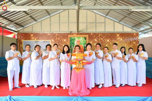 ภาพ No.95360:พิธีทอดกฐินสามัคคี เพื่อสร้างอาคาร 80 ปี หลวงพ่อธัมมชโย ณ ศูนย์ปฏิบัติธรรมวิหารแดง อำเภอวิหารแดง จ.สระบุรี วันที่ 18 พฤศจิกายน พ.ศ. 2566