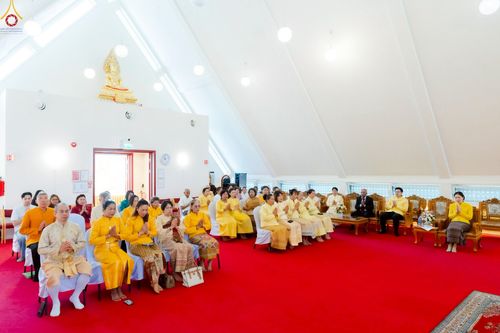 ภาพ No.234115:วันที่ 19 กรกฎาคม พ.ศ. 2568 พิธีเจริญพระพุทธมนต์ ถวายพระพรชัยมงคล แด่พระบาทสมเด็จพระวชิรเกล้าเจ้าอยู่หัว โดยพระราชวชิรศาสนวิเทศ และคณะสงฆ์  , การประชุมสหภาพพระธรรมทูตไทยในทวีปยุโรป (ส.ธ.ย.) เขต 3 สมัยวิสามัญ ครั้งที่ 2/2568  ณ วัดไทยนอร์เวย์