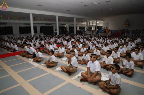 ภาพ No.102573:วันรวมพลังเด็กดี V-Star ผู้นำฟื้นฟูศีลธรรมโลก จังหวัดชุมพร วันที่ 15 ธันวาคม พ.ศ. 2566 ณ ธุดงคสถานชุมพร อ.เมือง จ.ชุมพร