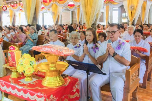 ภาพ No.170421:พิธีทอดกฐิน ณ วัดหนองมน จ.สระบุรี ในโครงการกฐินสามัคคีทั่วไทย 30,000 วัด บูชาธรรม 80 ปี หลวงพ่อธัมมชโย โดยคณะศิษยานุศิษย์วัดพระธรรมกาย วันที่ 27 ตุลาคม พ.ศ. 2567