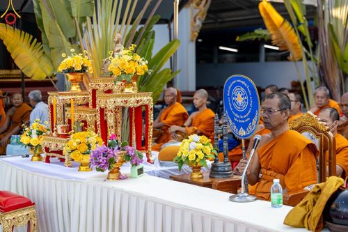 ภาพ No.131774:พิธีถวายสังฆทาน 323 วัด 4 จังหวัดชายแดนภาคใต้ ปีที่ 20 ครั้งที่ 167 และ พิธีมอบกองทุนหนุนแรงใจช่วยครูใต้ ปีที่ 17 ครั้งที่ 132 วันเสาร์ที่ 23 มีนาคม พ.ศ. 2567 ณ วัดมุจลินทวาปีวิหารพระอารามหลวง อ.หนองจิก จ.ปัตตานี