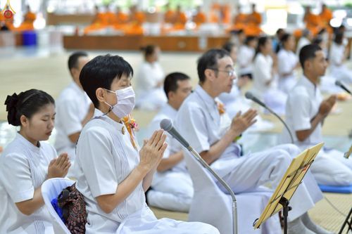 ภาพ No.231858:วันที่ 5 กรกฎาคม พ.ศ. 2568 พิธีถวายภัตตาหารเมนูสวรรค์ เพื่อการบรรลุธรรม ณ หอฉันคุณยายอาจารย์ฯ วัดพระธรรมกาย